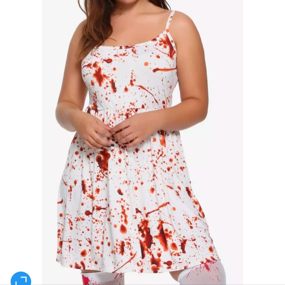 Hot Topic Blood Splatter Dress